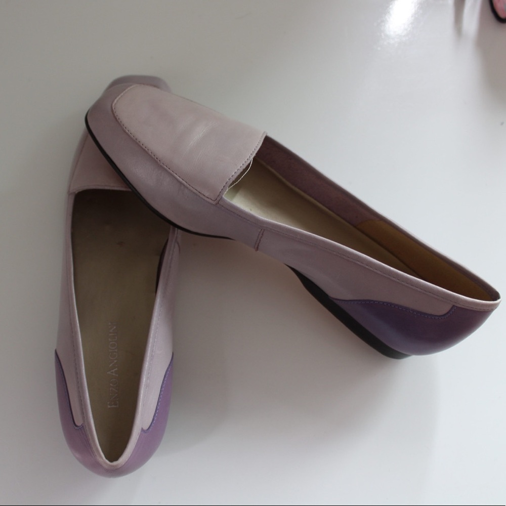 Enzo Angiolini Lilac Purple Loafers